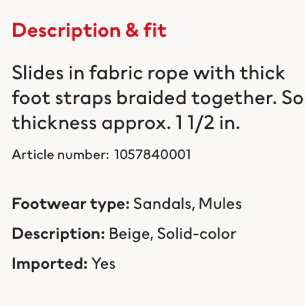 H & M Black Woven Rope Sandals - Picture 12 of 13